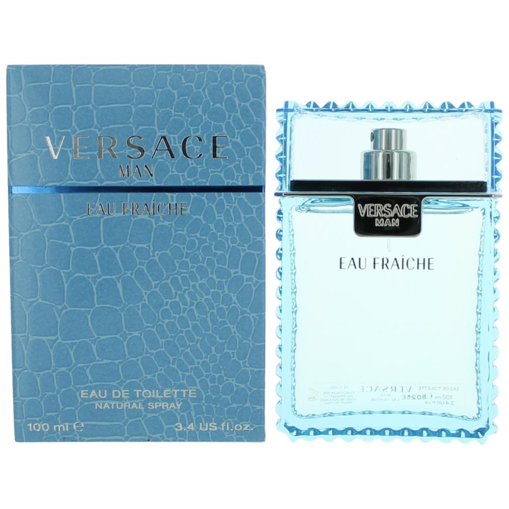 Photo of Versace Man Eau Fraiche by Versace, 3.4 oz EDT Spray for Men